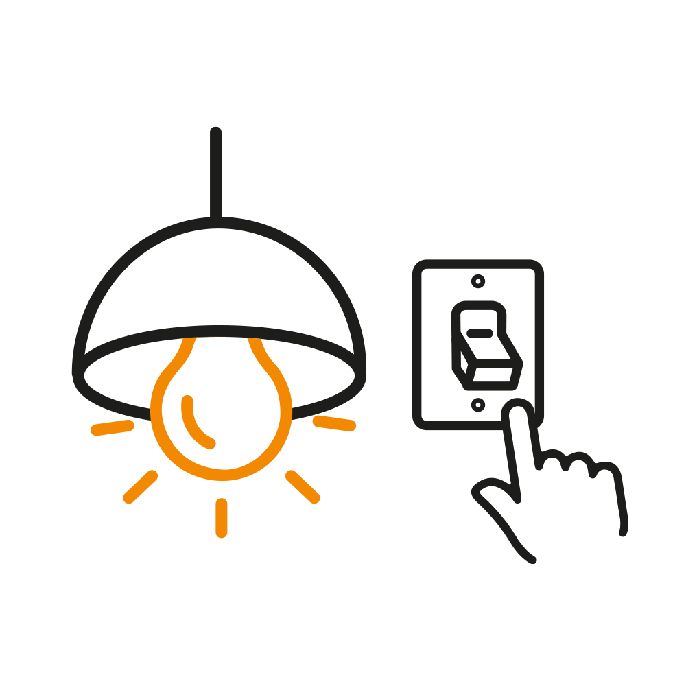 Światło (włącz/ wyłącz)